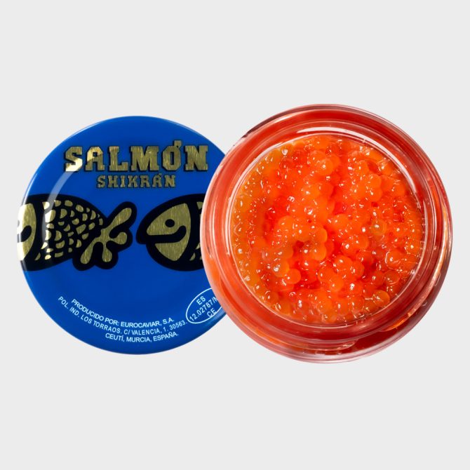 Ovas de Salmão Shikran Fumadas 100gr