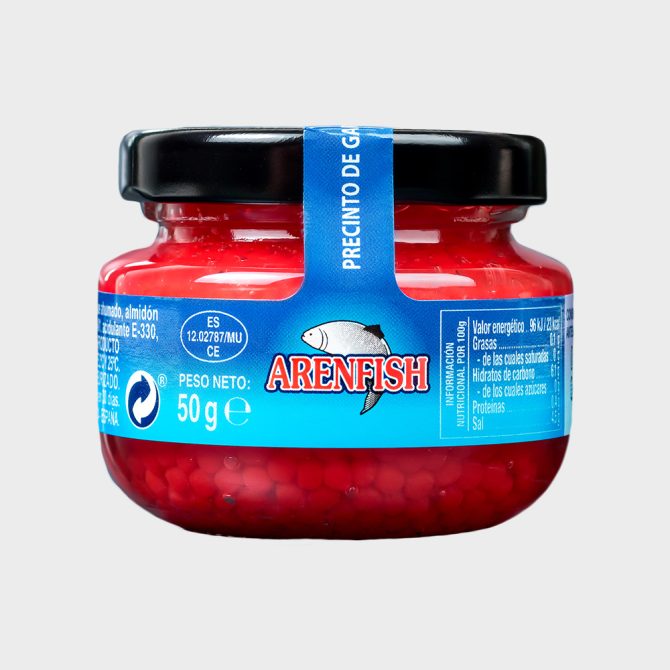 Ovas de Arenque Laranja 100gr