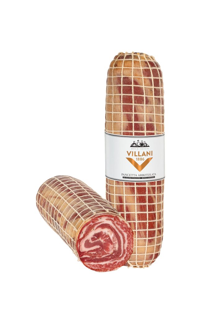 Pancetta Italiana Arrotolada s/ Pele 1,5kg