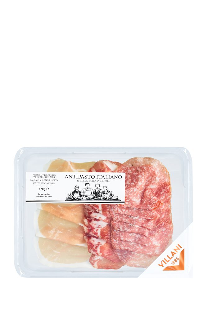 Antipasto Italiano Fatiado 120gr