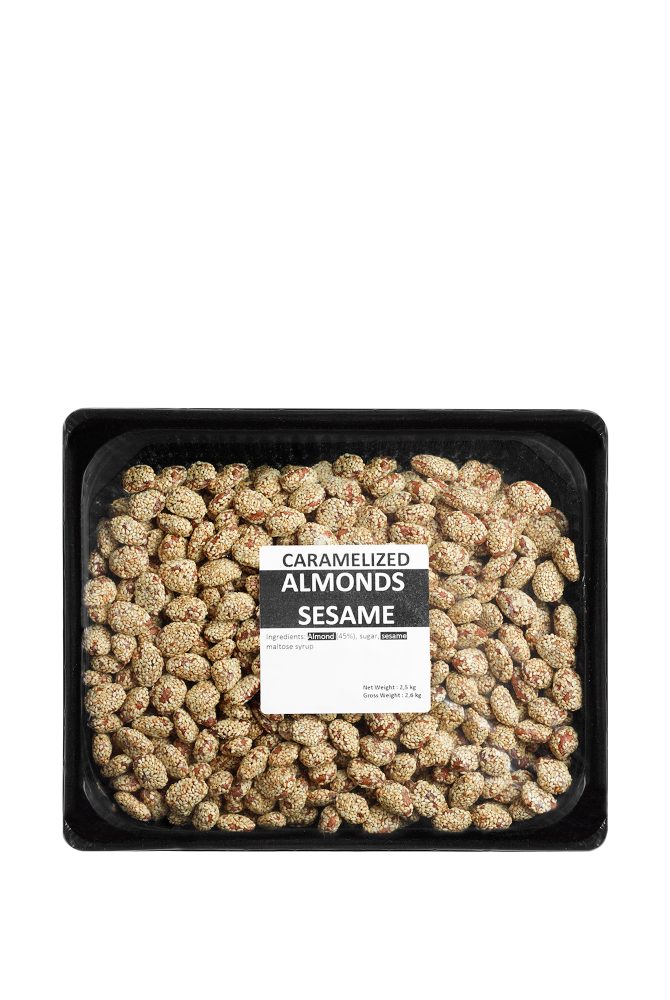 Amêndoa Caramelizada c/Sésamo 2,5kg
