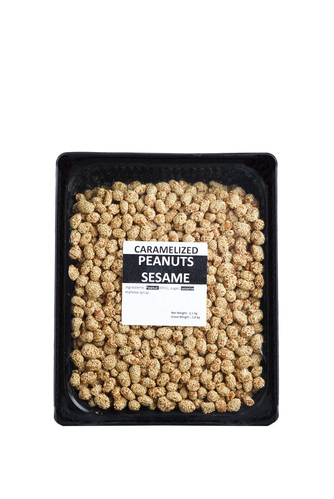 Amendoim Caramelizado c/Sésamo 2,5kg