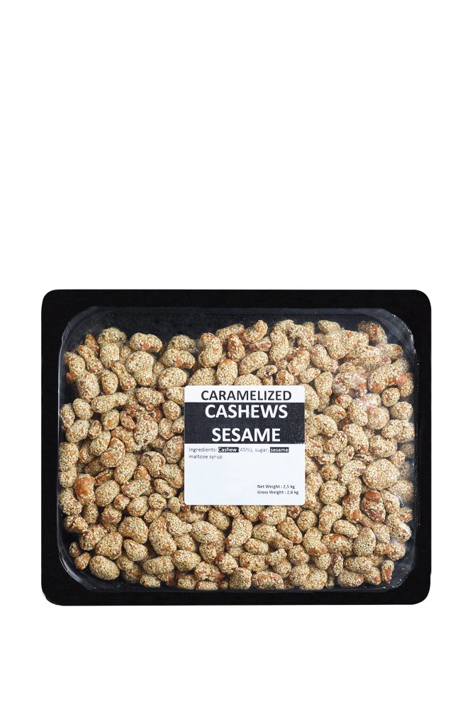 Caju Caramelizado c/Sésamo 2,5kg