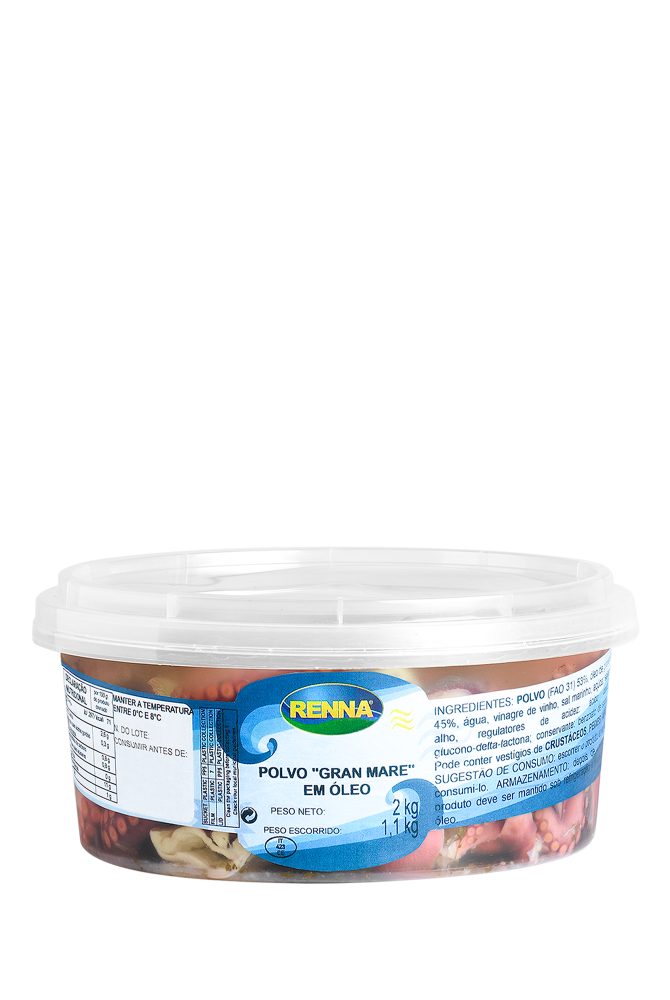 Polvo Gran Mare em Óleo 2kg