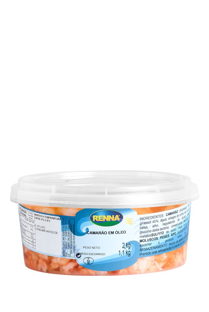 Miolo de Camarão em Óleo 2kg